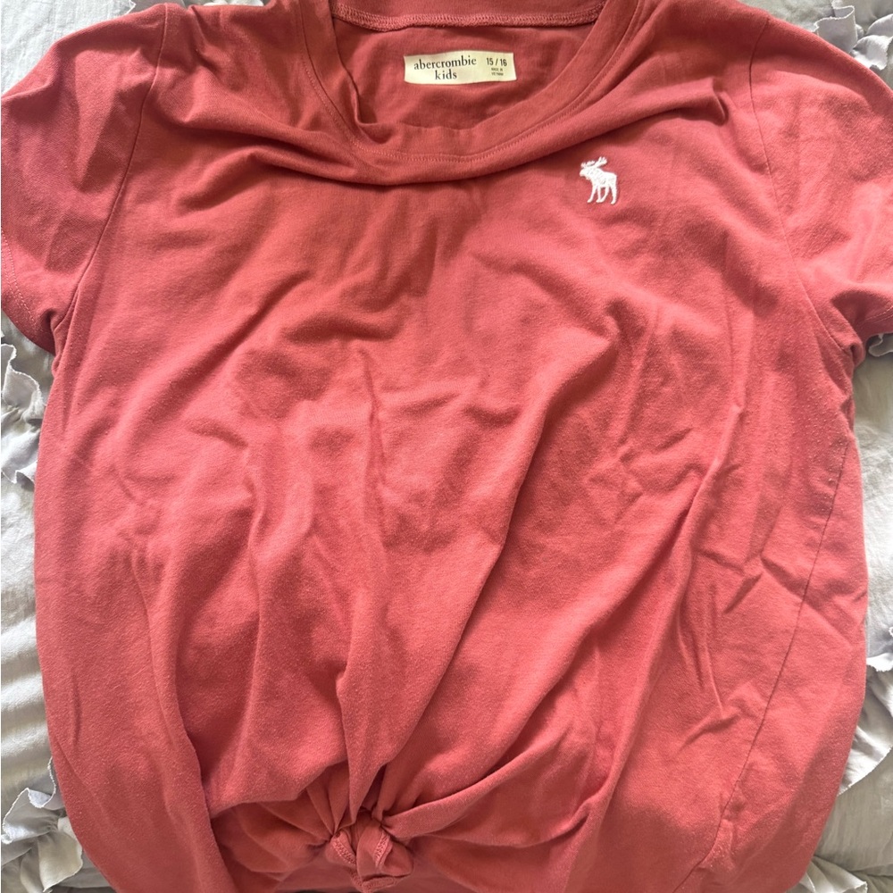 Abercrombie Kids Rose Tee with Logo